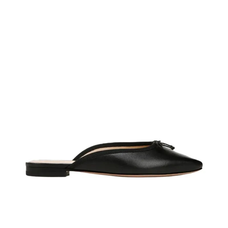 VERONICA BEARD Wrap-toe Slippers Women's Black-1