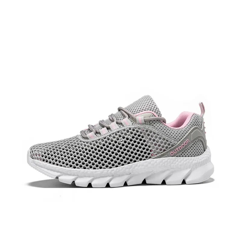 GESENLANG River Trekking Shoes Women's Rose Red, Pink, White-0