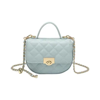 DAPHNE PU Crossbody Bag Medium Size Women's Blue