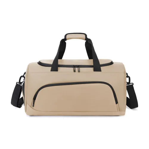 Guardians Oxford Fitness Short-Trip Travel Bag Unisex Apricot Cream/Gray/Black