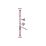 Heart Pink Burst Bead-Single-Breasted Stretch