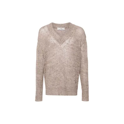 Vivienne Westwood Orb-embroidered Linen Jumper