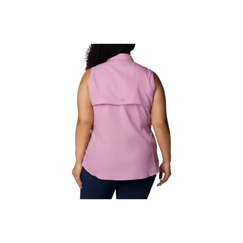 Columbia PFG Tamiami Shirt Women's Purple-1