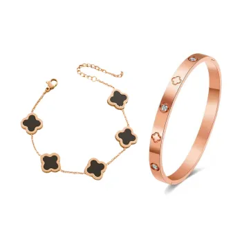 Asia Star Titanium Steel Bracelets Women's