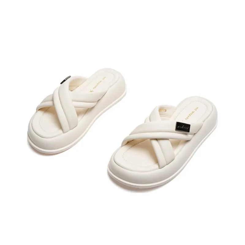 RED DRAGONFLY PU Polyurethane Slip Resistant Abrasion Resistant Slide Slippers Women's-6