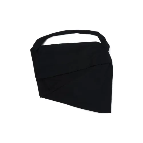 Yohji Yamamoto Wool One Shoulder Handbags Women's Black