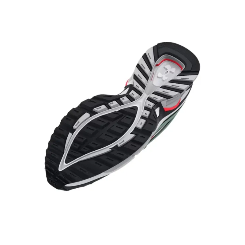 Under Armour Apparition Slip Resistant And Breathable Low Top Casual Running Shoes Unisex White Black-4