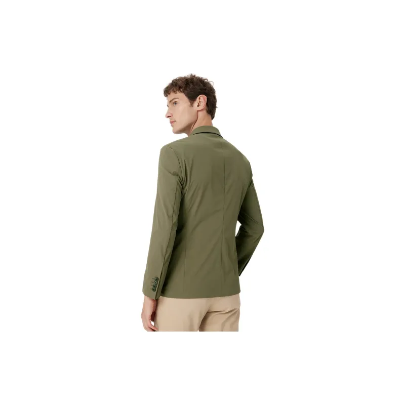 Hush Puppies Business Suit Men's Medium Green-1