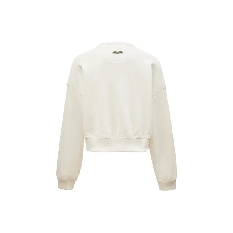 ONLY Sweatshirts Women's A06 Ancient White-1