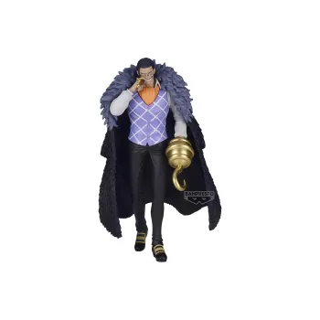 BANPRESTO Sir Crocodile One Piece THE Departure, Crocodile, Crocodile Bonus Gifts 17cm