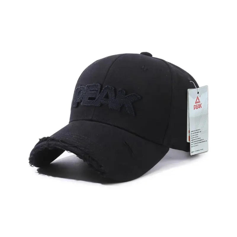 PEAK Cotton Baseball Caps Unisex-0
