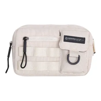 OURFUN Nylon Sling Bag Regular Unisex White/Gray/Black/Purple/Blue