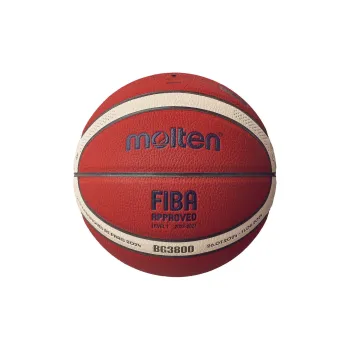 Molten Artificial Leather Basketball Brown Size 5 Training Unisex