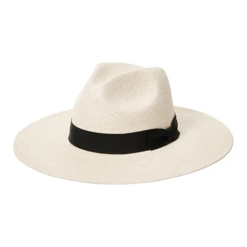 STETSON Cotton Straw Sun Protection Hats Unisex Beige