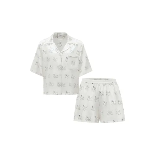NOT JUST PAJAMA Set Women's White