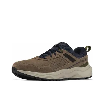 Columbia Plateau Anti-Slip Wear-Resistant Low-Top Trekking Shoes Men's Brown Foreign Version