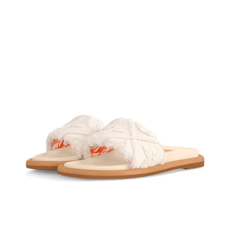 LOUIS VUITTON Bliss Slide Slippers Women's White-2