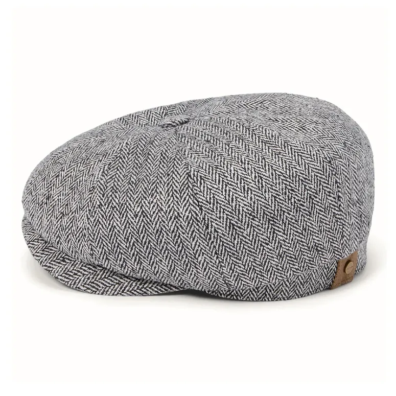 STETSON Polyester Berets Unisex Black Gray Color-2