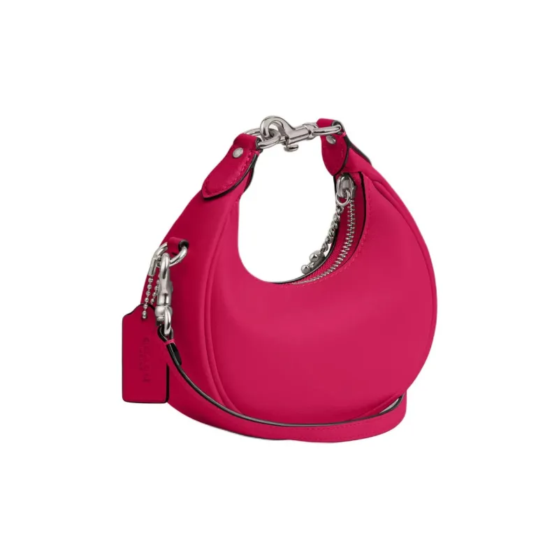 COACH JONIE Glove Tanned Leather Shoulder Bag, Crossbody Bag, Handbag Mini Women's Dragon Fruit-1