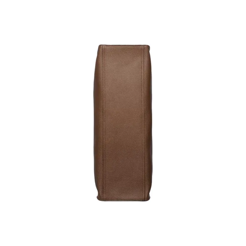 GUCCI Soft Grain Leather Tote Bag, Shopping Bag, Handbag Large Size Women's Light Brown-5