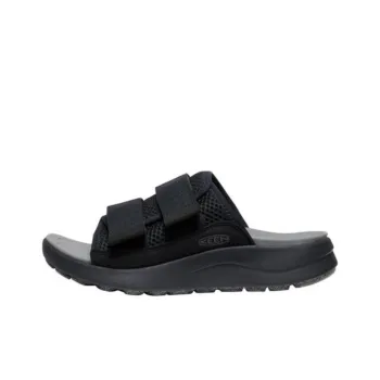 KEEN Slip Resistant Abrasion Resistant Slide Slippers Women's Black