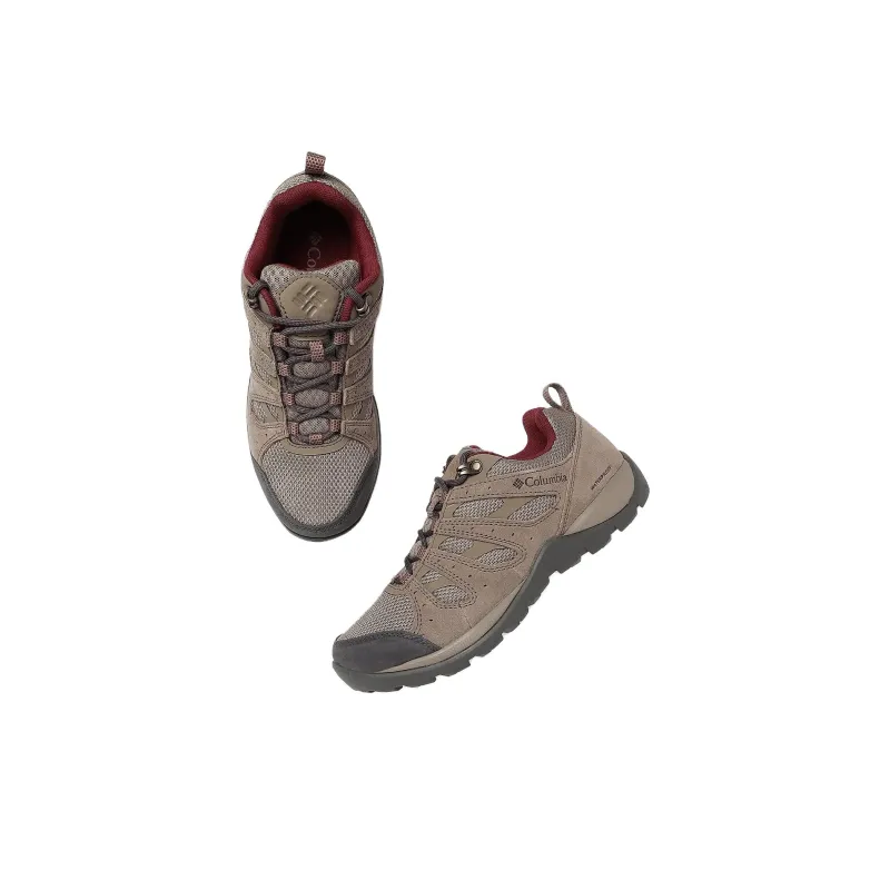Columbia Redmond V2 Anti-Slip Wear-Resistant Low-Top Trekking Shoes Women's Gray Brown-2