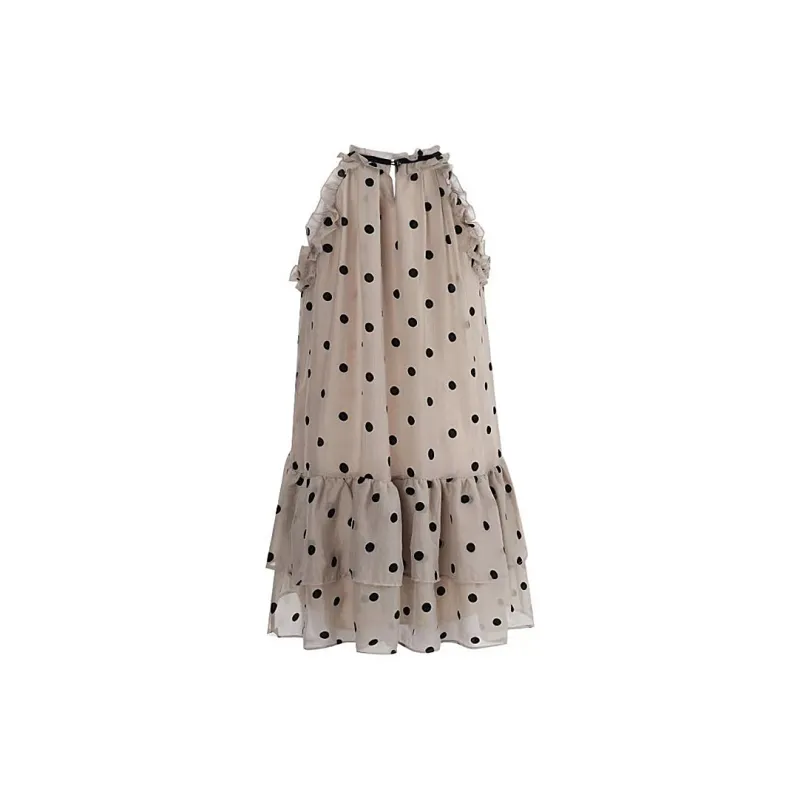 Incolore Sleeveless Dress Women's Apricot-1