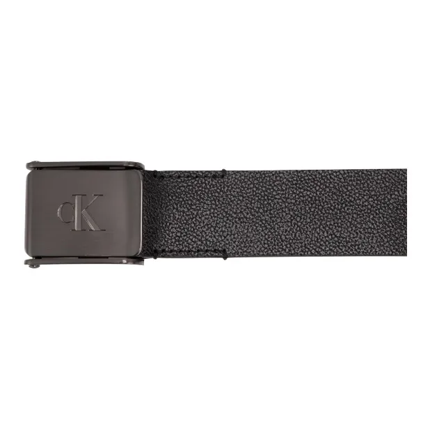 CALVIN KLEIN Cow Leather Belts Men's Space Black Width 3.8cm-2
