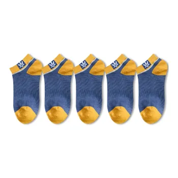 Mulong Family No-Show Socks Men's 5 Pack