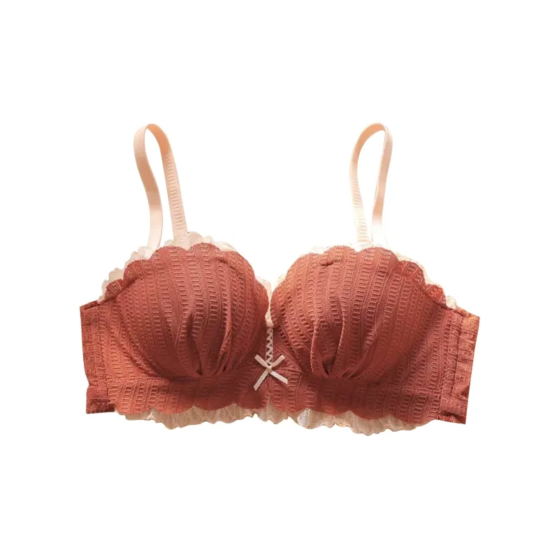 Flowers In Water Bra Women's White-7