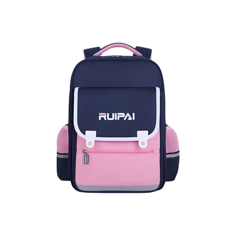 RUIPAI Polyester Student Bag Regular Royal Blue Pink/Sapphire Green/National Trend Red/Taro Purple-0