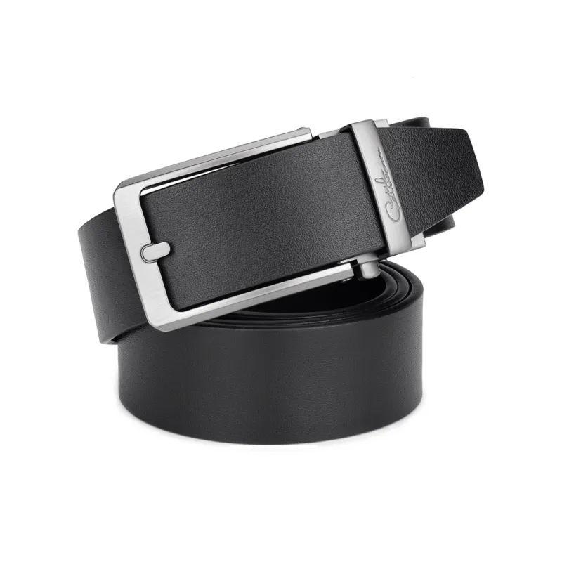 Cows Reign Single Layer Top Grain Cow Leather Leather Belts Men's Width 3.4cm-0