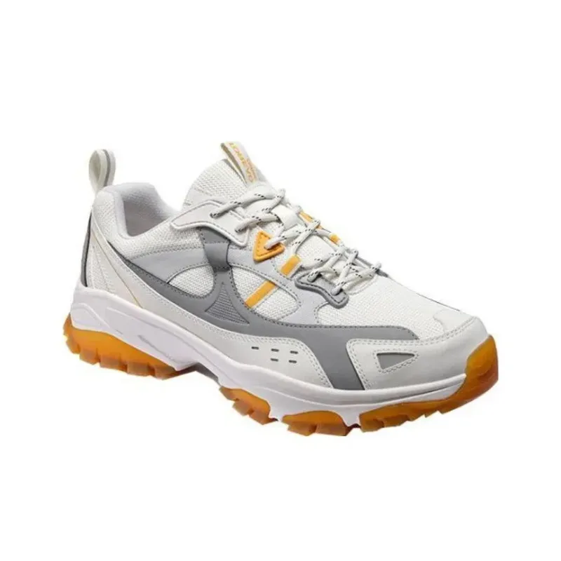 TOREAD Hiking / Trekking Shoes Unisex Low Top Ecru/Black/Light Gray-1