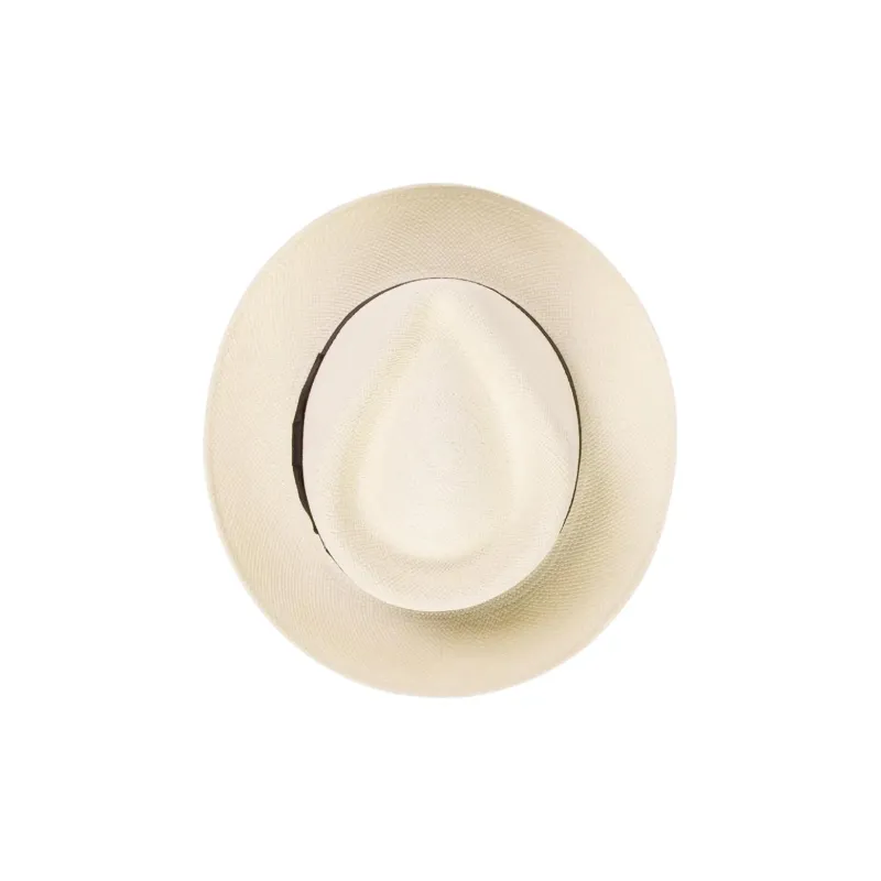 STETSON Straw Cotton Satin Sun Protection Hats Unisex White-1