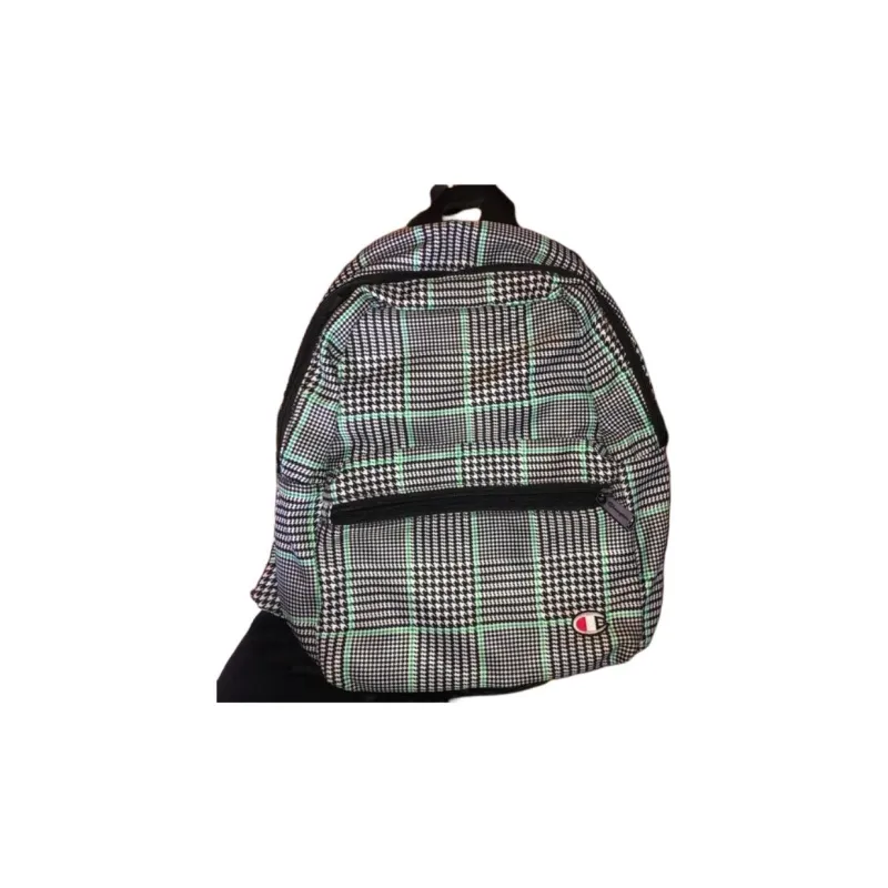 Champion Fabric Backpack Regular Unisex Gray Green-2