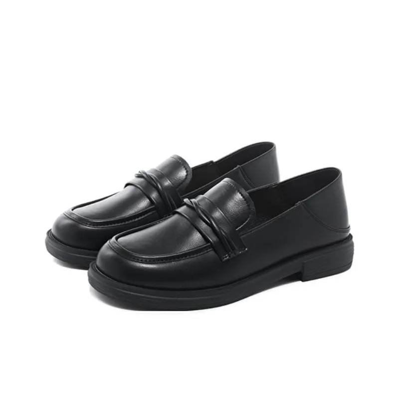 DUSTO Loafers Women's Black/Beige-1