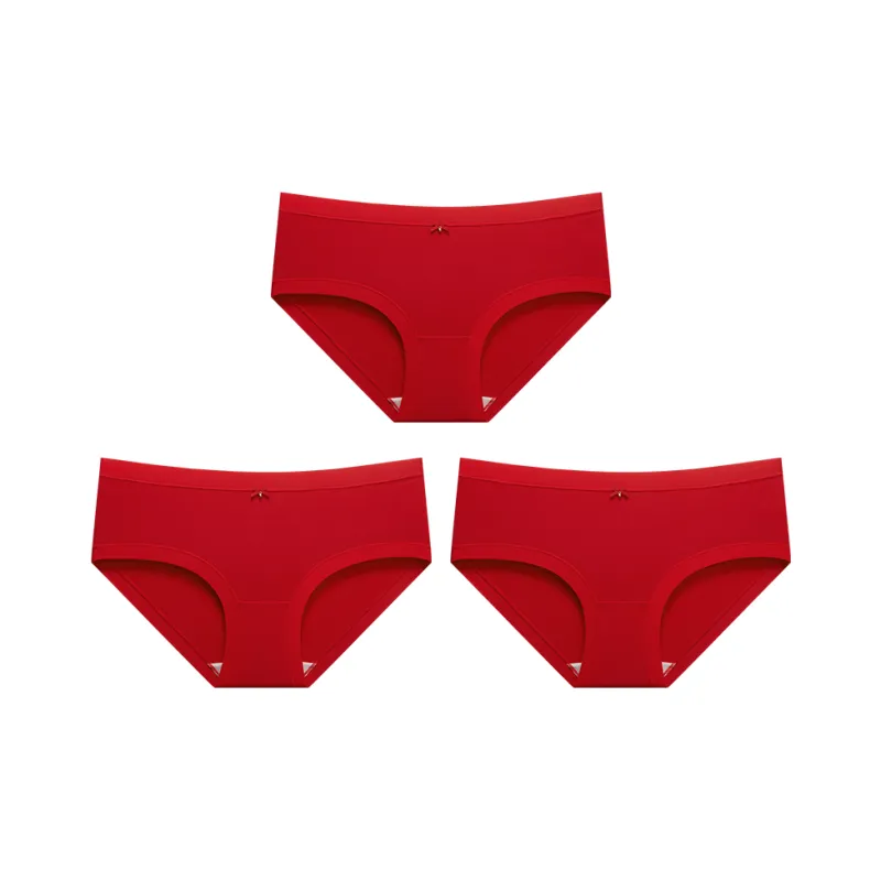 Urban Beauty Underpants Women's 3 Pack China Red-0