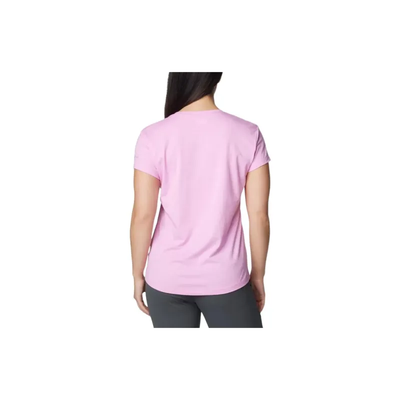Columbia TrekSun Trek Regular T-Shirt Women's Purple Pink-1