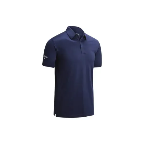 Callaway Polo Shirts Men Dark Blue