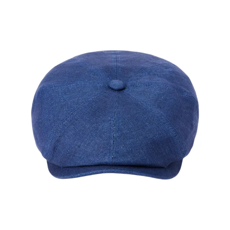STETSON Linen Berets Unisex Blue-1