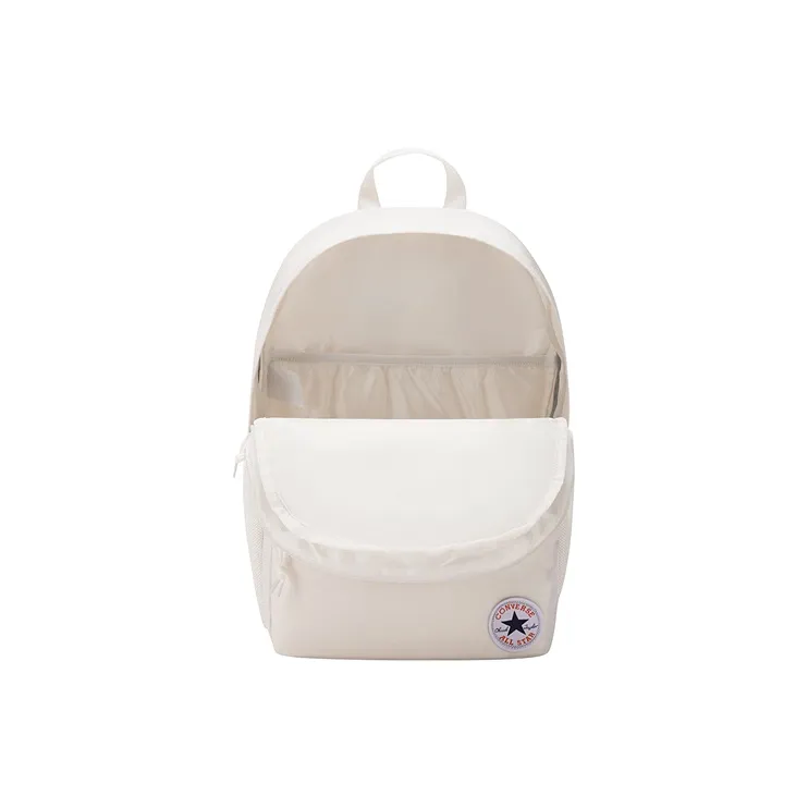 Converse Polyester Backpack Regular Unisex Classical Style White-2
