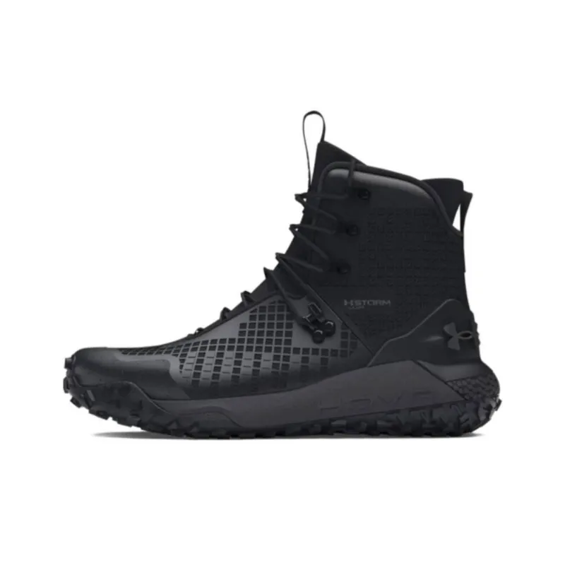 Under Armour HOVR Dawn Waterproof 2.0 Abrasion Resistant Crew Outdoor Boots Unisex Black-0