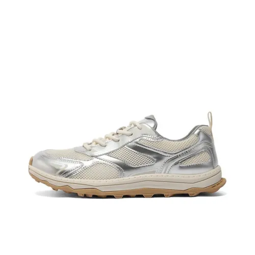 BELLE Casual Shoes Men Low-Top Silver/White