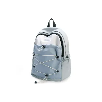 VAOPER Nylon Backpack Laptop Bag Large Size Women's Gray Blue/Red White/Green Purple