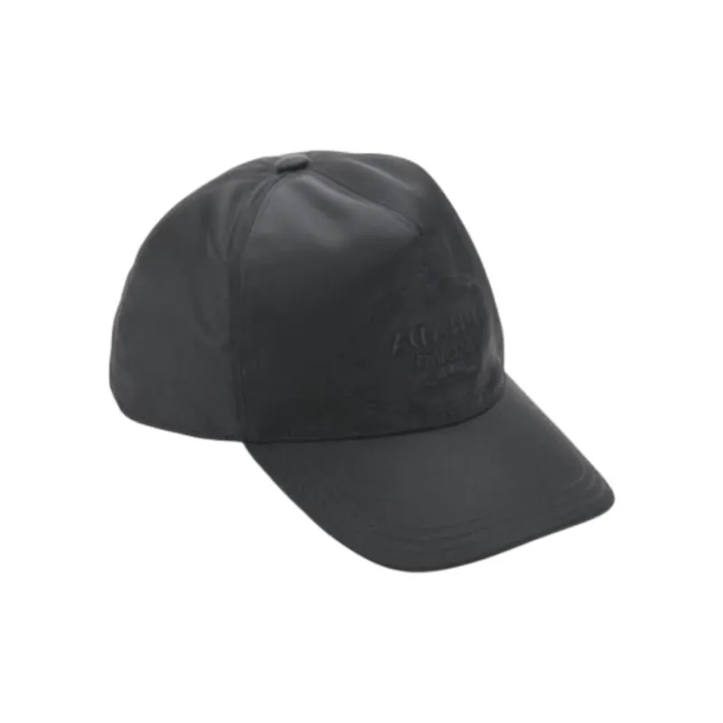 PRADA Recycled Nylon Baseball Caps Women's Black-2