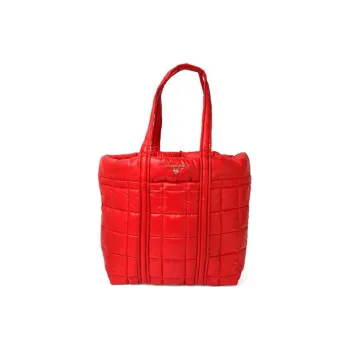 MICHAEL KORS Stirling Nylon Tote Bag Shopping Bag Handbag Shoulder Bag Women's Red