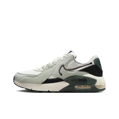 Nike Air Max Excee Running Shoes Men Low-Top Gray Green