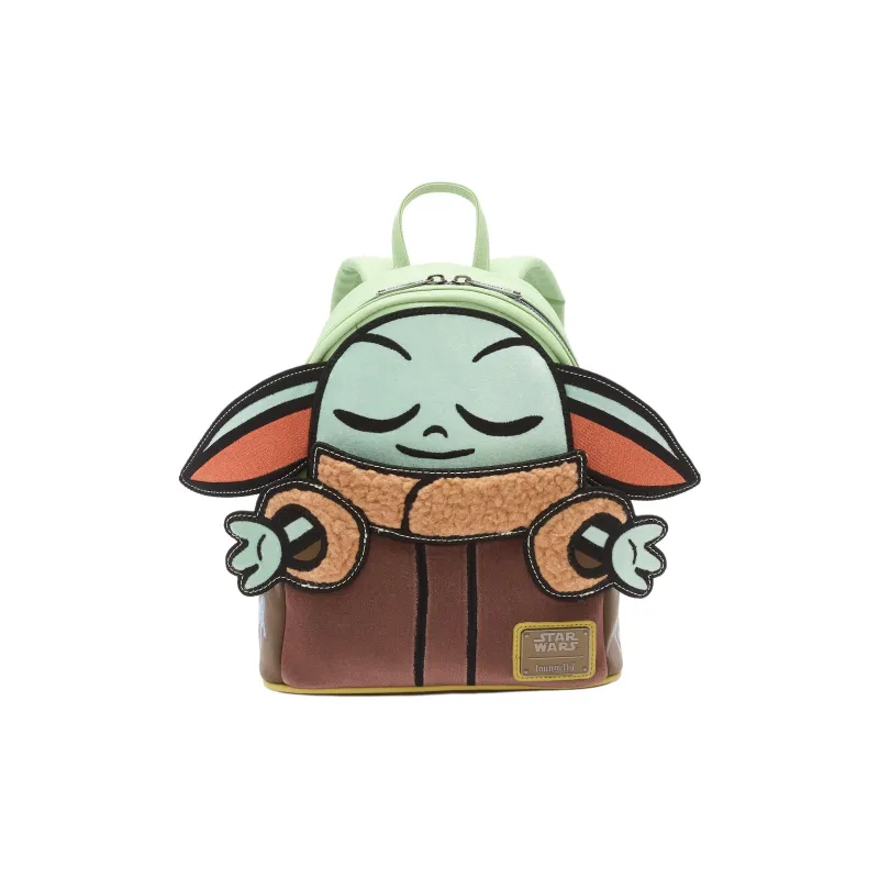 Disney PVC Backpack Mini Unisex Brown-0