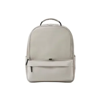 MUJI Polyester Cat Backpack Large Size Unisex Beige