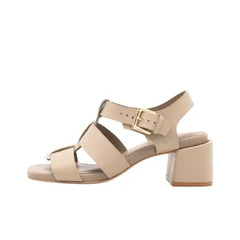 Sarah Chofakian Ponteils Strap Sandals 4.5cm Women's Beige